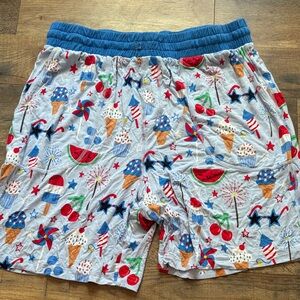Little Sleepies Patriotic Print Men Shorts